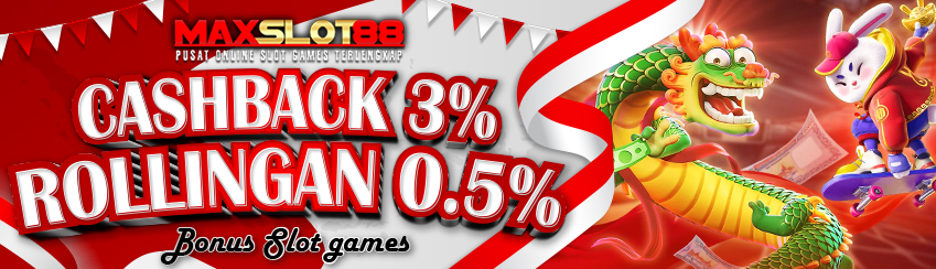 BONUS ROLLINGAN & CASHBACK SLOT GAMES